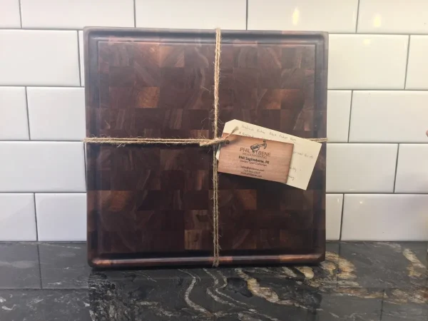 Artisan Walnut End Grain Cutting Board 12x12 artisan walnut end grain cutti 0 1750491100 - CERINCOFFEE