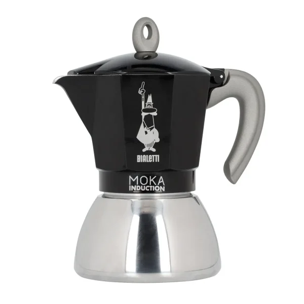 Bialetti Moka Induction Coffee Maker - Black Stainless Steel & bialetti moka induction coffee 0 1750487879 - CERINCOFFEE