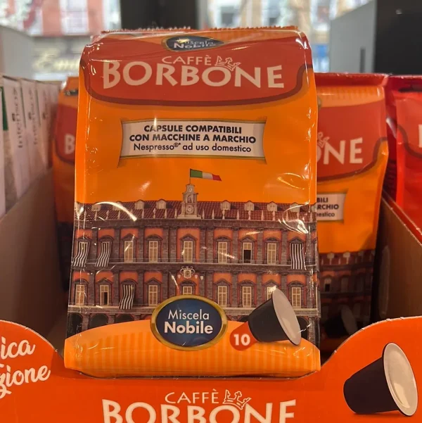 Borbone Nobile Nespresso Pods 10-Pack – Rich Blend Coffee borbone nobile nespresso pods 0 1750487869 - CERINCOFFEE