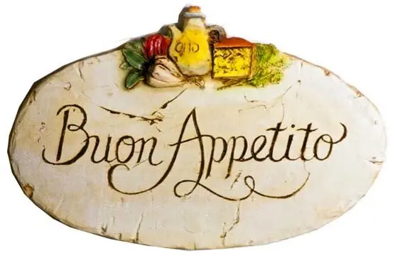 Buon Appetito Italian Wall Plaque | Kitchen & Dining Room Decor buon appetito italian wall pla 0 1750491913 - CERINCOFFEE