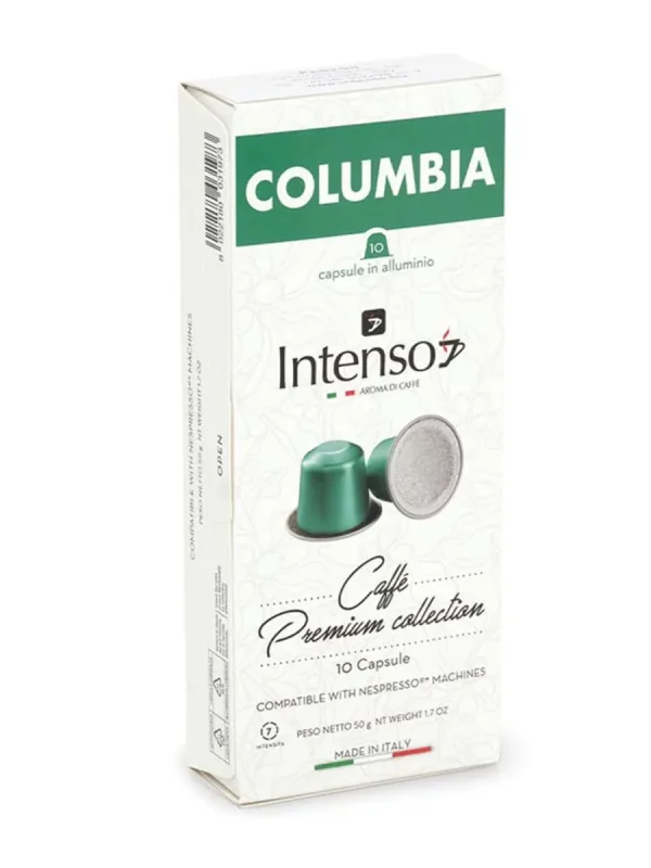 Columbia Intenso Nespresso Capsules - High Quality, 10-Count columbia intenso nespresso cap 0 1750488003 - CERINCOFFEE