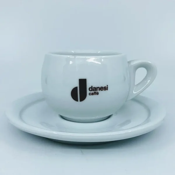 Danesi 5oz Ceramic Cappuccino Cup & Saucer - Italian Coffee Set danesi 5oz ceramic cappuccino 0 1750488565 - CERINCOFFEE