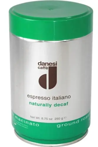 Danesi Naturally Decaffeinated Ground Espresso | 8.8oz Can danesi naturally decaffeinated 0 1750491520 - CERINCOFFEE