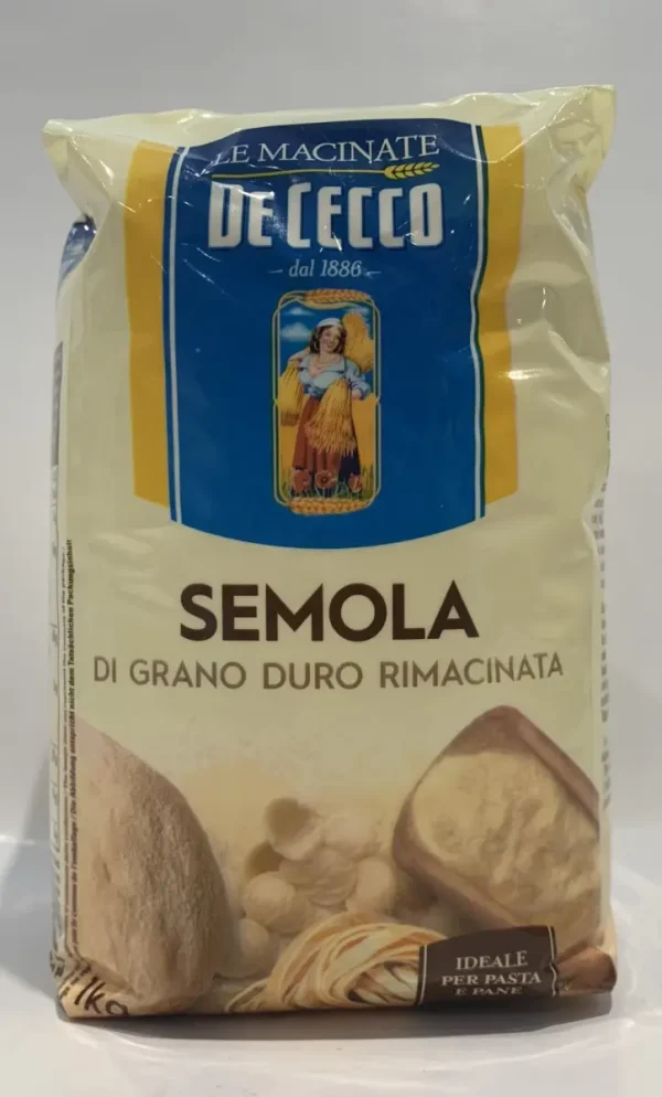Dececco Premium Double Milled Durum Wheat Semola Size1000g dececco premium double milled 0 1750489614 - CERINCOFFEE