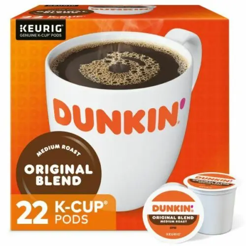 Dunkin' Original Blend K-Cup Pods - 22-Pack Coffee dunkin original blend k cup po 0 1750488163 - CERINCOFFEE
