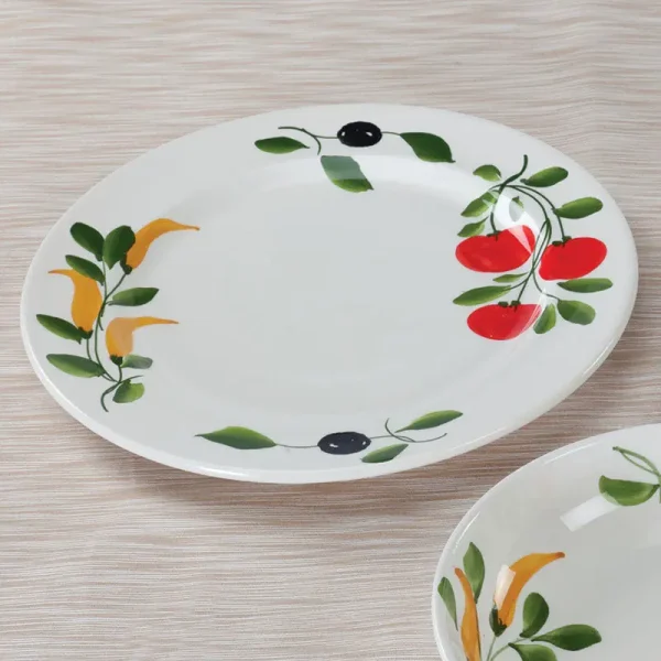 Durable Garden-Style Ceramic Dinner Plate durable garden style ceramic d 0 1750488993 - CERINCOFFEE