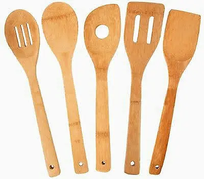 Eco-Friendly 5-Piece Bamboo Kitchen Utensils Set - 12-Inch eco friendly 5 piece bamboo ki 0 1750489106 - CERINCOFFEE