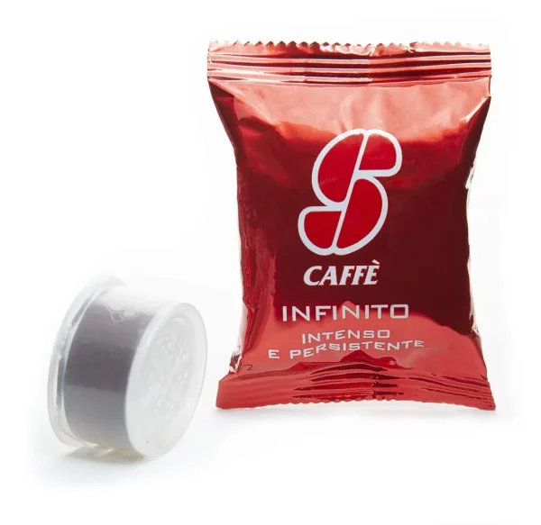Essse Caffe INFINITO Strong Espresso Pods 50-Count Pack essse caffe infinito strong es 0 1750491078 - CERINCOFFEE