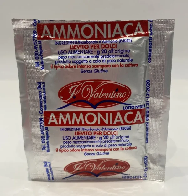 F. Valentino Italian Baking Ammonia for Cakes - Authentic Leavener f valentino italian baking amm 0 1750491067 - CERINCOFFEE