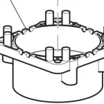 gaggia pure oem boiler collar 0 1750491172 - CERINCOFFEE