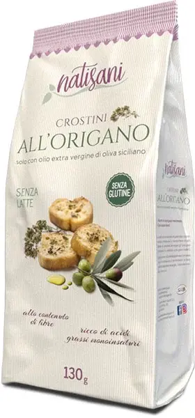 Gluten-Free Basil Crostini - Natisani 130g gluten free basil crostini nat 0 1750489414 - CERINCOFFEE