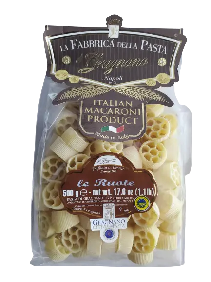 Gragnano Authentic Wheel-Shaped Pasta | 500g Italian gragnano authentic wheel shape 0 1750488052 - CERINCOFFEE