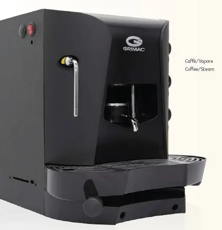 Grimac Opale Pod Coffee Maker with Milk Frother - Black grimac opale pod coffee maker 0 1750491188 - CERINCOFFEE
