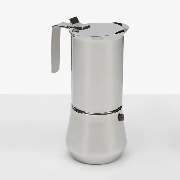 High-Speed 6-Cup Stainless Steel Coffee Maker | Ilsa Turbo Express high speed 6 cup stainless ste 0 1750488600 - CERINCOFFEE