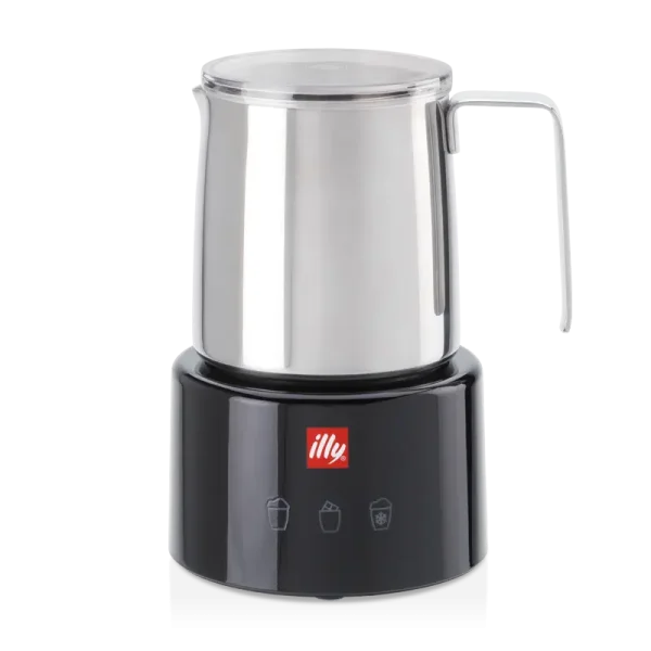 Illy Black Electric Milk Frother 120V Cappuccino Maker illy black electric milk froth 0 1750487928 - CERINCOFFEE