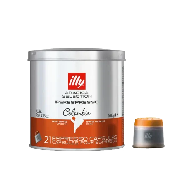 illy Colombian Coffee Capsules - Single Origin, 21ct illy colombian coffee capsules 0 1750489493 - CERINCOFFEE