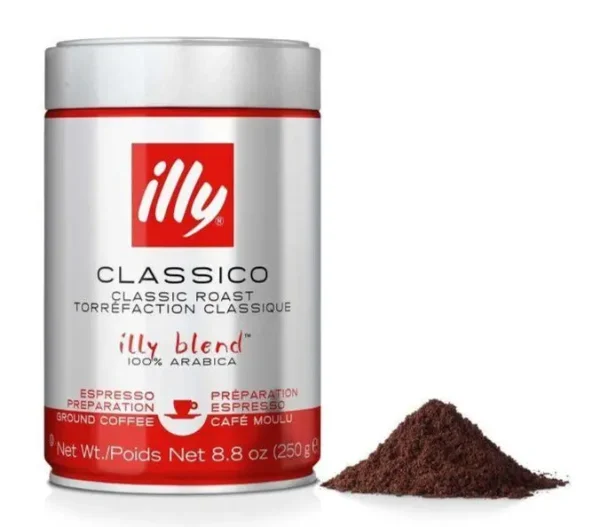 illy Medium Roast Espresso Ground Coffee - 8.8oz Can illy medium roast espresso gro 0 1750492969 - CERINCOFFEE
