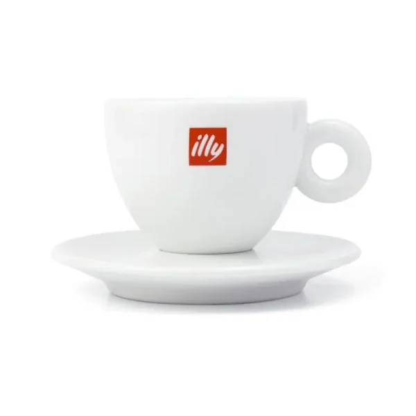 illy Premium 6oz Ceramic Cappuccino Cup & Saucer Set illy premium 6oz ceramic cappu 0 1750491766 - CERINCOFFEE