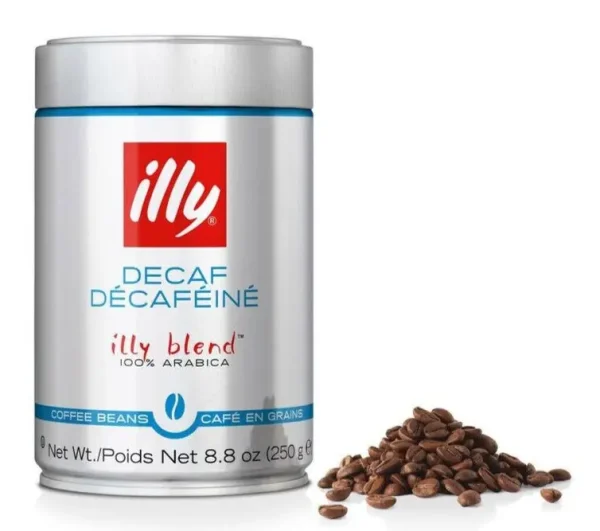 illy Whole Bean Decaf Coffee - Fresh Roasted 8.8oz Preserving Can illy whole bean decaf coffee f 0 1750493053 - CERINCOFFEE