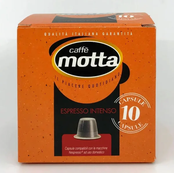 Intense Espresso Capsules for Nespresso | Caffe Motta 10pk intense espresso capsules for 0 1750489452 - CERINCOFFEE