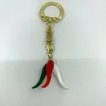 italian horn keychain tri colo 0 1750488433 - CERINCOFFEE