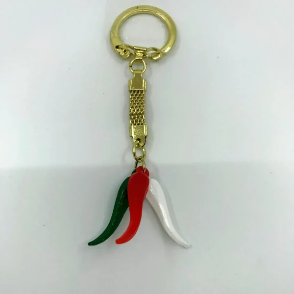 Italian Horn Keychain Tri-Color Set - Lucky Charm Gift italian horn keychain tri colo 0 1750488433 - CERINCOFFEE
