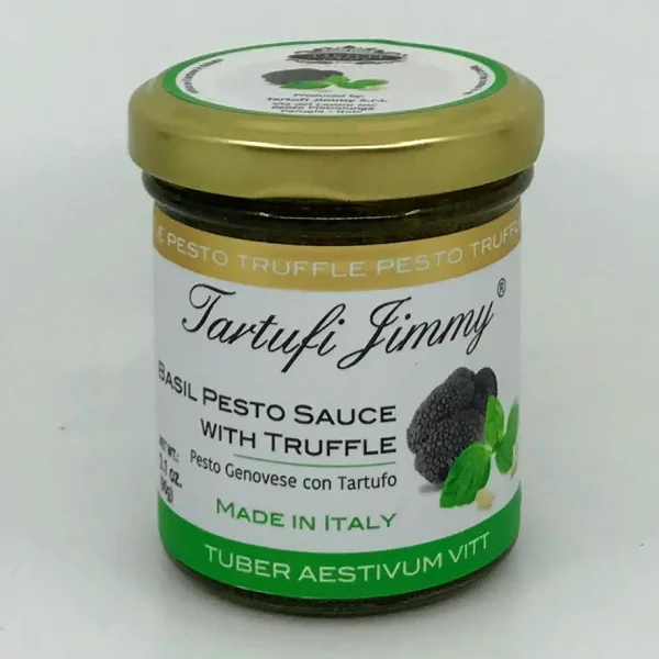 Jimmy Truffle Basil Pesto Sauce - Gourmet Italian Pasta Topping jimmy truffle basil pesto sauc 0 1750488655 - CERINCOFFEE