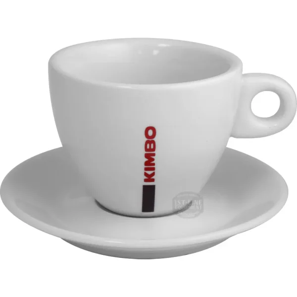 Kimbo Large Ceramic Cappuccino Cup & Saucer Set - Premium kimbo large ceramic cappuccino 0 1750488145 - CERINCOFFEE