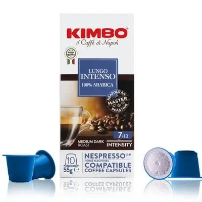 Kimbo Lungo Italian Roast Coffee Pods for Nespresso® kimbo lungo italian roast coff 0 1750488525 - CERINCOFFEE