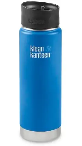Klean Canteen Double Wall Vacuum Insulated Water Bottle - Blue 20oz/590ml klean canteen double wall vacu 0 1750488571 - CERINCOFFEE