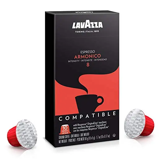 Lavazza Armonica Intenso Espresso Pods For Nespresoo Machines lavazza armonica intenso espre 0 1750489661 - CERINCOFFEE