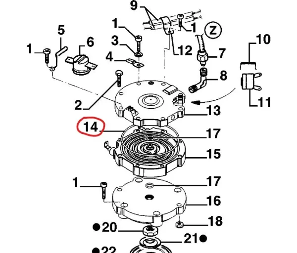 Lavazza Espresso Machine Boiler Gasket Replacement - 10088106 lavazza espresso machine boile 0 1750488601 - CERINCOFFEE