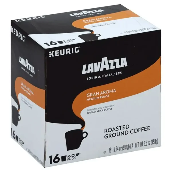 Lavazza Gran Aroma K-Cups - Medium Roast Coffee 158g lavazza gran aroma k cups medi 0 1750489370 - CERINCOFFEE
