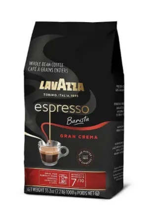 Lavazza Gran Crema Espresso Whole Bean Coffee 2 lb Bag lavazza gran crema espresso wh 0 1750488542 - CERINCOFFEE