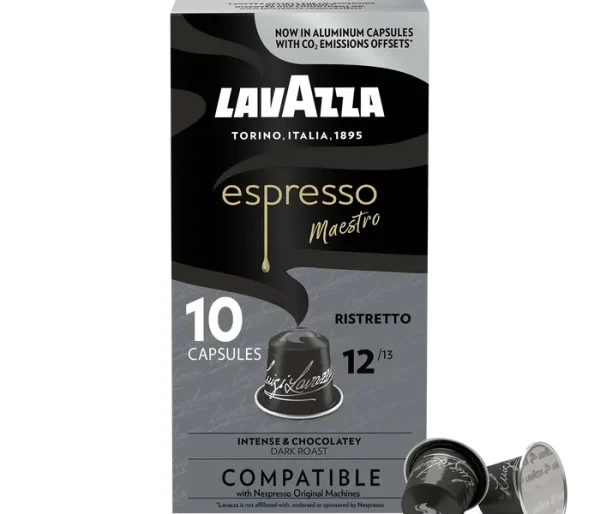 Lavazza Intense Espresso Pods for Nespresso – 10 Pack lavazza intense espresso pods 0 1750487764 - CERINCOFFEE