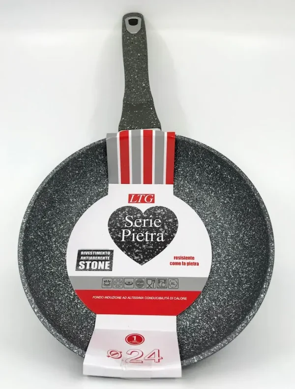 LTG Stone Coated Non-Stick Fry Pan | 24cm Durable & Easy Clean ltg stone coated non stick fry 0 1750488596 - CERINCOFFEE
