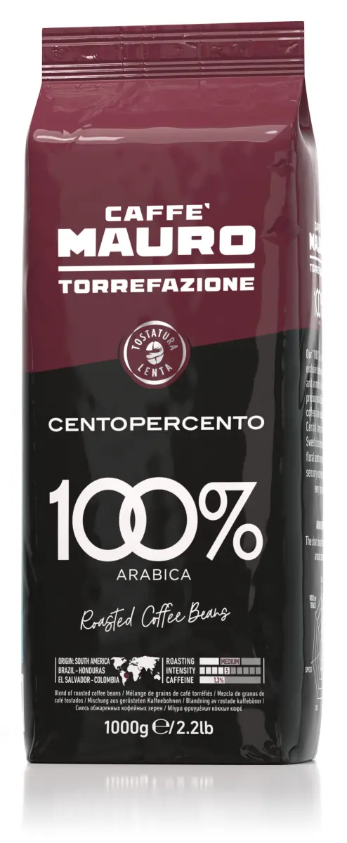 Mauro Centopercento Premium Fresh Roasted Espresso Beans | 2.2lb Bag mauro centopercento premium fr 0 1750493010 - CERINCOFFEE