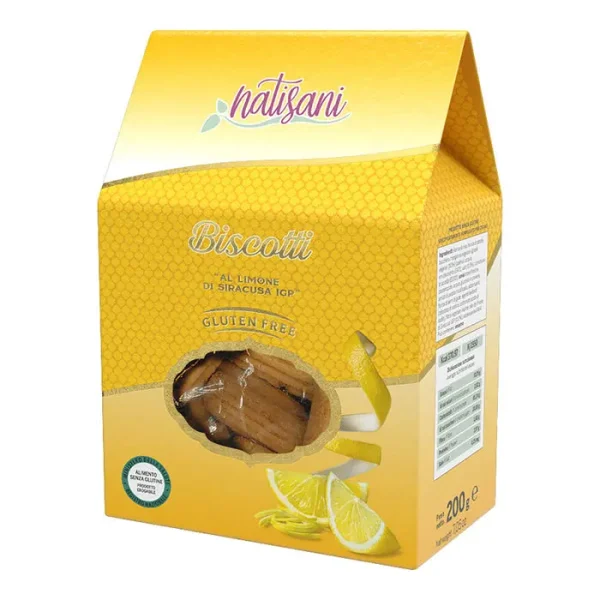 Natisani Gluten-Free Crunchy Lemon Biscotti | 200g natisani gluten free crunchy l 0 1750487958 - CERINCOFFEE