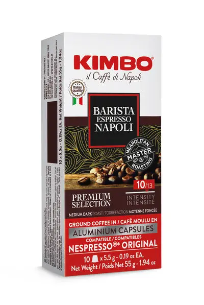 Nespresso-Compatible Kimbo Napoli Espresso Pods-Aluminum Capsules nespresso compatible kimbo nap 0 1750488163 - CERINCOFFEE