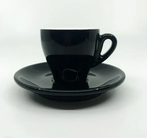 Nuova Point Black Milano Espresso Cup Set with Saucers - 6 Piece nuova point black milano espre 0 1750488456 - CERINCOFFEE