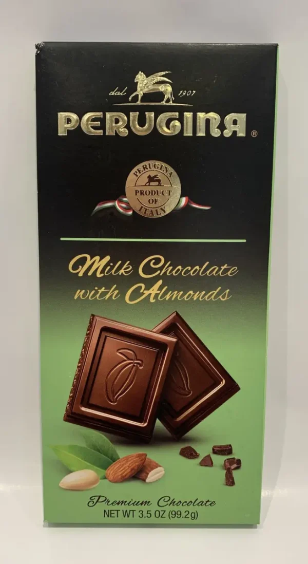 Perugina Almond Infused Milk Chocolate Bar | Italian Gourmet 86g perugina almond infused milk c 0 1750490591 - CERINCOFFEE
