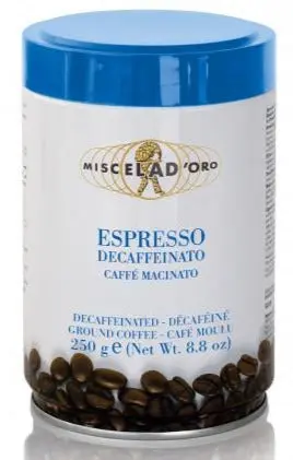 Premium Decaf Ground Coffee - Miscela Doro 250g Caffeine-Free premium decaf ground coffee mi 0 1750491067 - CERINCOFFEE