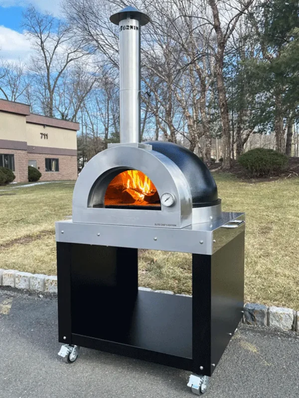 Professional Wood Fire Pizza Oven with Cart – ilFornino professional wood fire pizza o 0 1750488294 - CERINCOFFEE