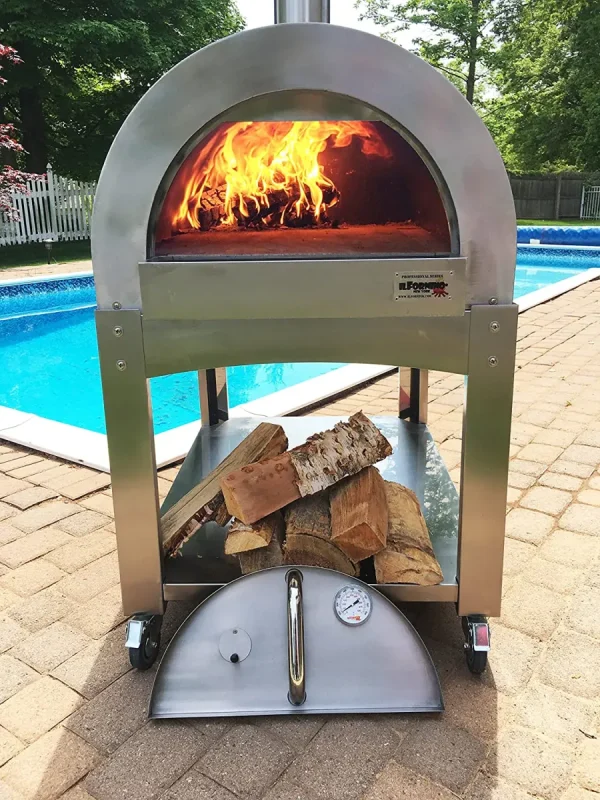 Professional Wood Fire Pizza Oven | ilFornino - Flat Cooking Surface professional wood fire pizza o 0 1750490993 - CERINCOFFEE