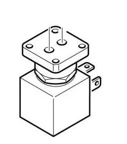 Rancilio Silvia 3-Way Solenoid Valve Replacement 120V 50Hz - 34040012 rancilio silvia 3 way solenoid 0 1750491167 - CERINCOFFEE