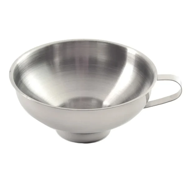 Stainless Steel Wide Mouth Funnel with Handle by Norpro stainless steel wide mouth fun 0 1750489227 - CERINCOFFEE