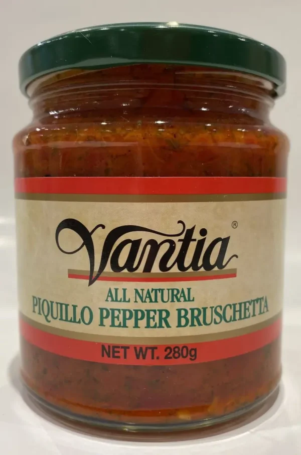 Vantia Spanish Piquillo Pepper Bruschetta Spread 280g Jar vantia spanish piquillo pepper 0 1750490349 - CERINCOFFEE